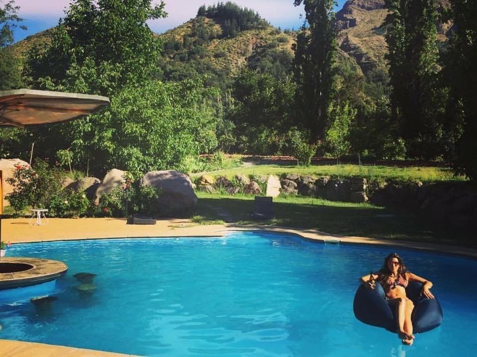 סאן חוזה דה מאייפו Cascada Lodge Cajon Del Maipo מראה חיצוני תמונה