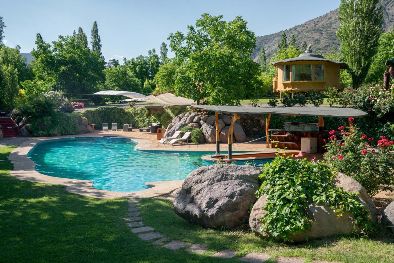 סאן חוזה דה מאייפו Cascada Lodge Cajon Del Maipo מראה חיצוני תמונה